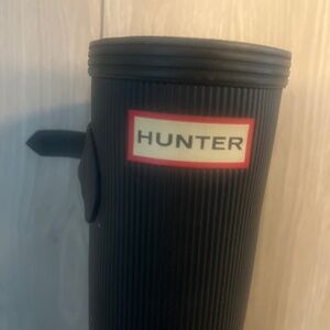 Fabulously loved tall black Hunter rain boots